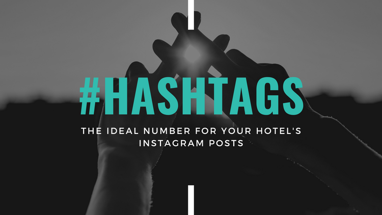 Hands making Hashtag sign. The ideal number of hashtags for your hotel's Instagram posts.